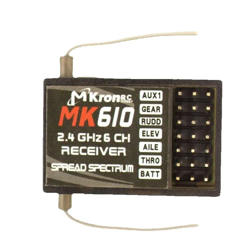 DSM2 MK610 AR6100 2.4G 6CH RC  - đánh giá và giá Rc Hobby Shops