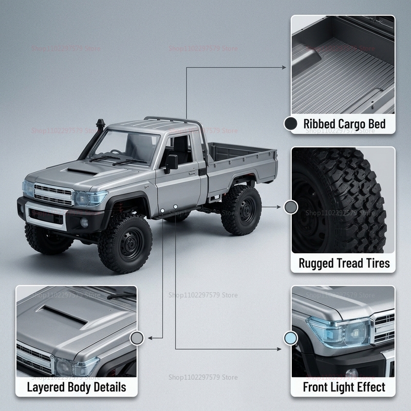 MN82 Upgraded PRO Off-Road 4WD - đánh giá và giá Rc Hobby Grade Truck