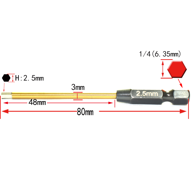 1/4Hex Screwdriver Set RC Repa - đánh giá và giá Rc Plane Hobby Zone