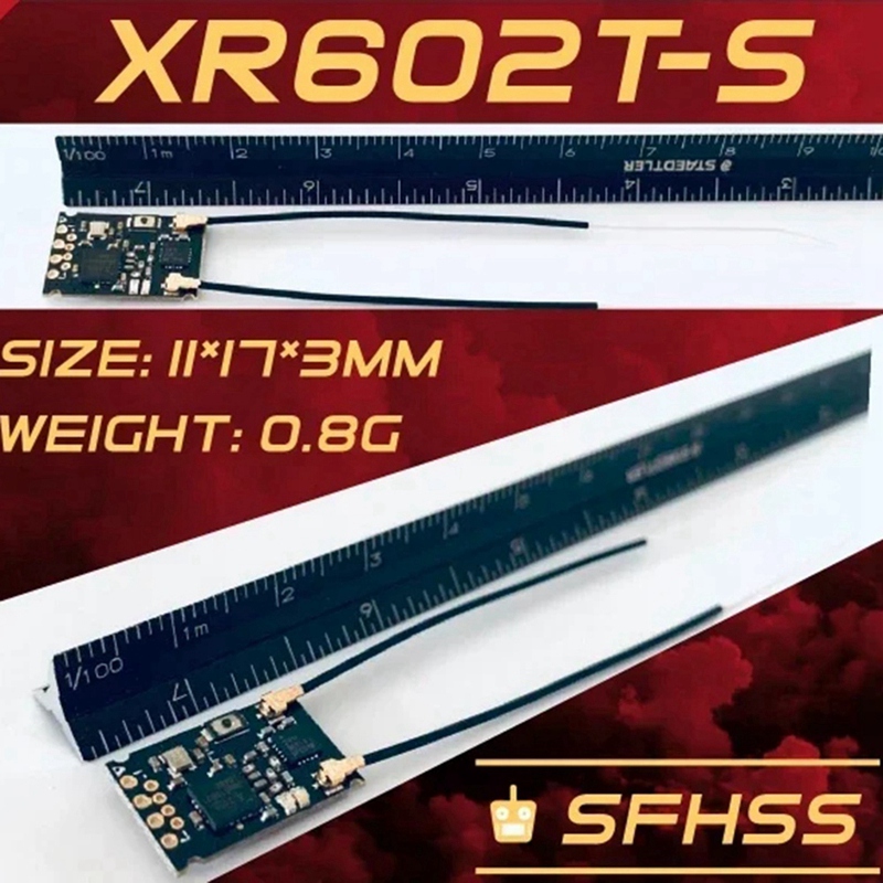 XR602T-S 2.4G 8CH SFHSS SBUS F - đánh giá và giá Receiver Sbus 8Ch
