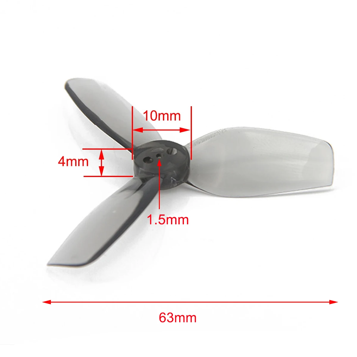 NEEBRC 2/4/8 Pairs 2.5inch 63m - đánh giá và giá Rc Plane Hobby Zone