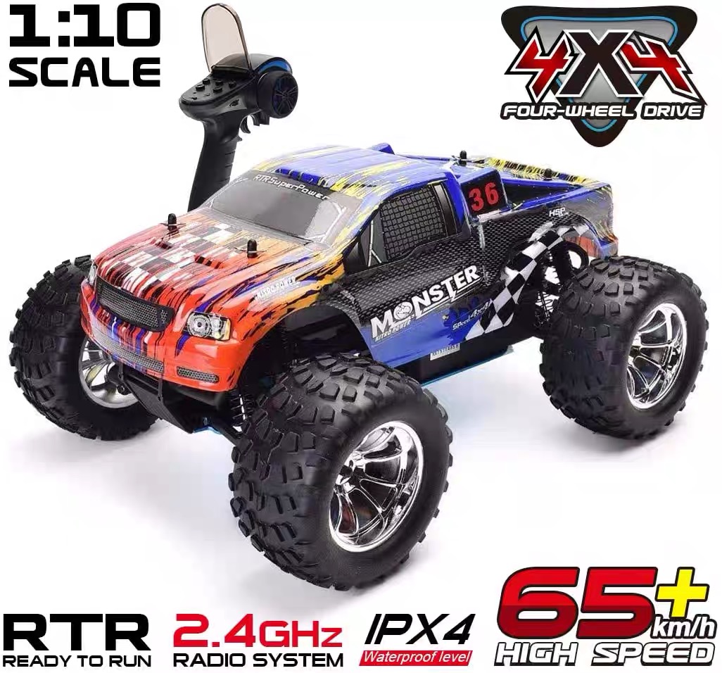 Xe tải điều khiển từ xa HSP RC - đánh giá và giá Rc Hobby Grade Truck